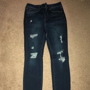 SO high waisted jeggings